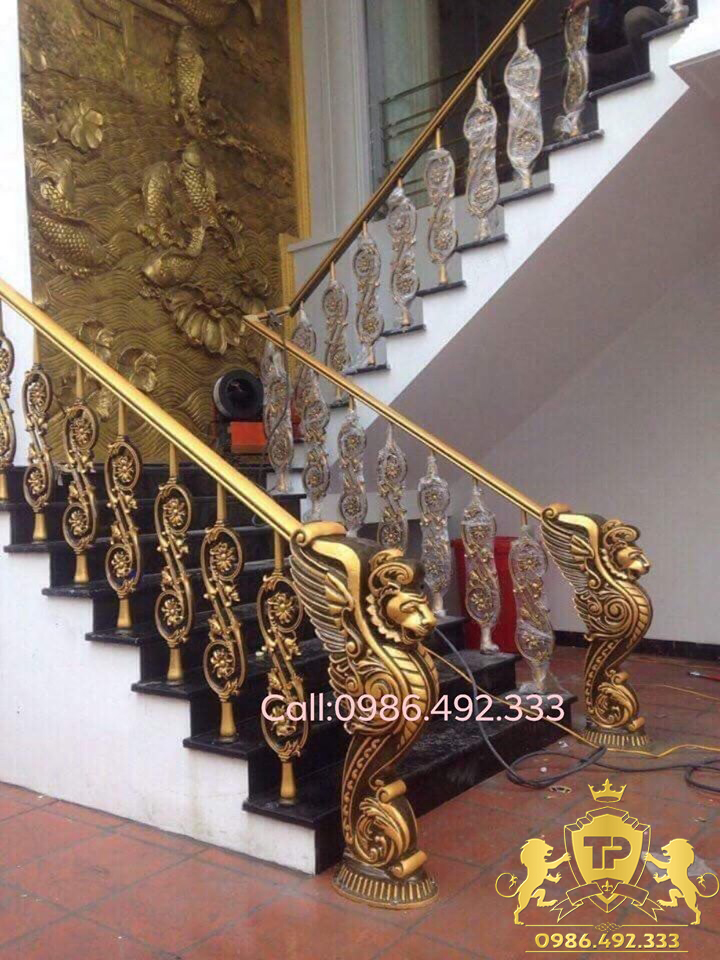 Cầu thang nhôm đúc - CT055