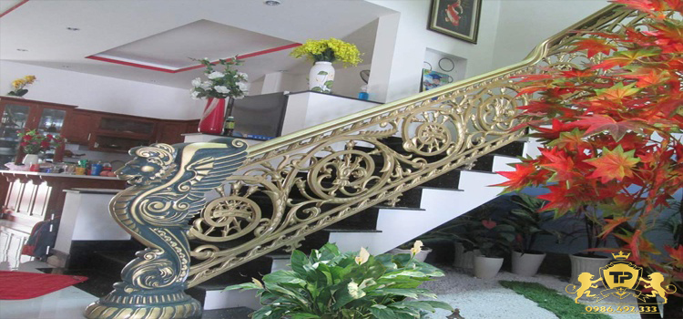 Cầu thang nhôm đúc - CT022